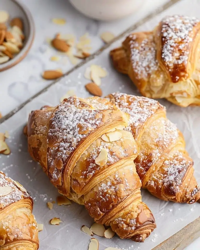 Easy Almond Croissants
