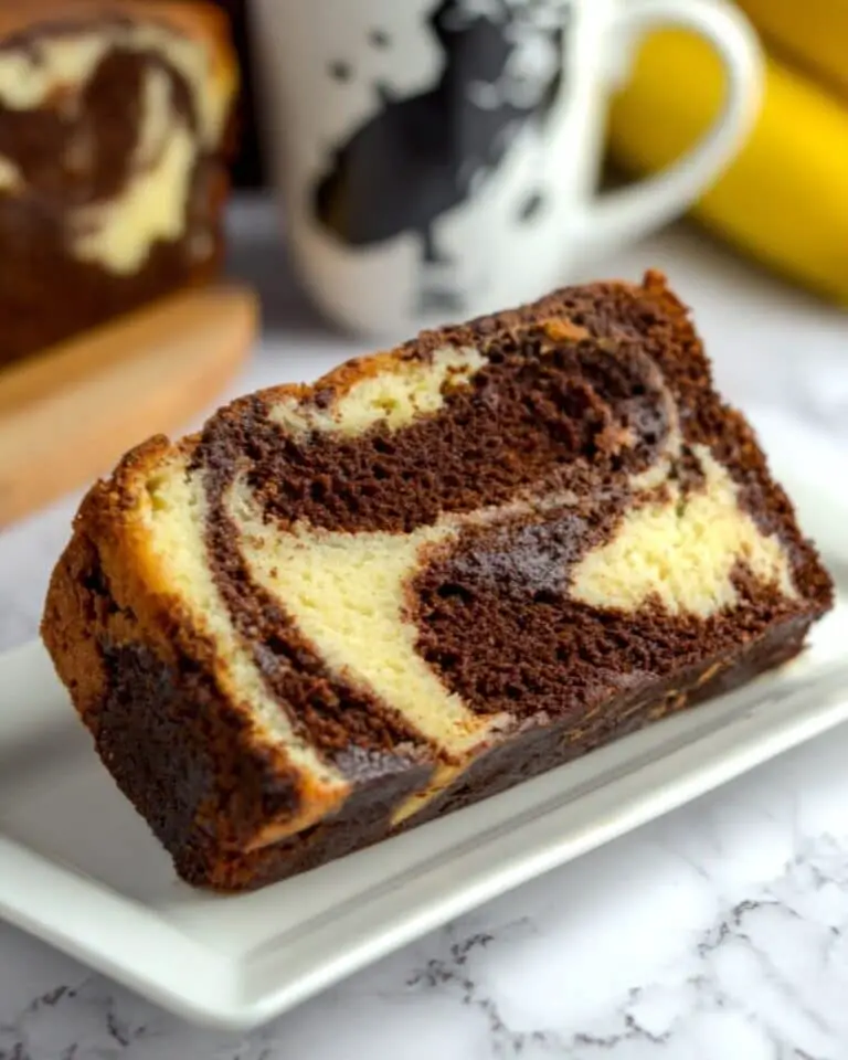 Glazed Chocolate Chunk Cream Cheese Banana Bread