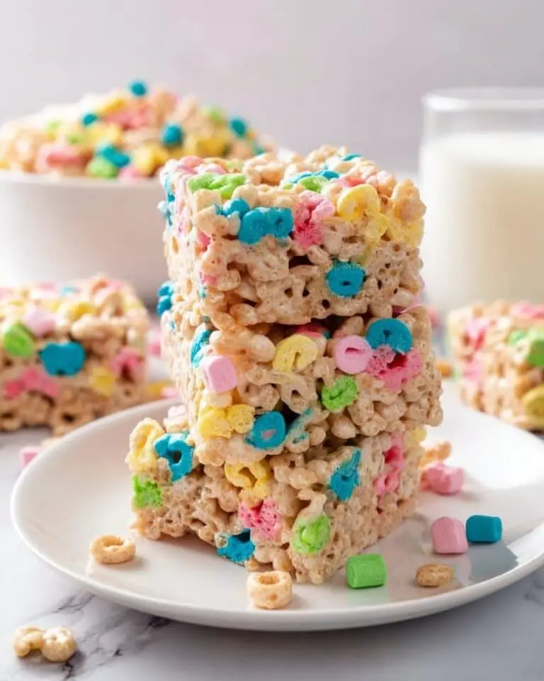 Lucky Charms Rice Krispie Treats Recipe