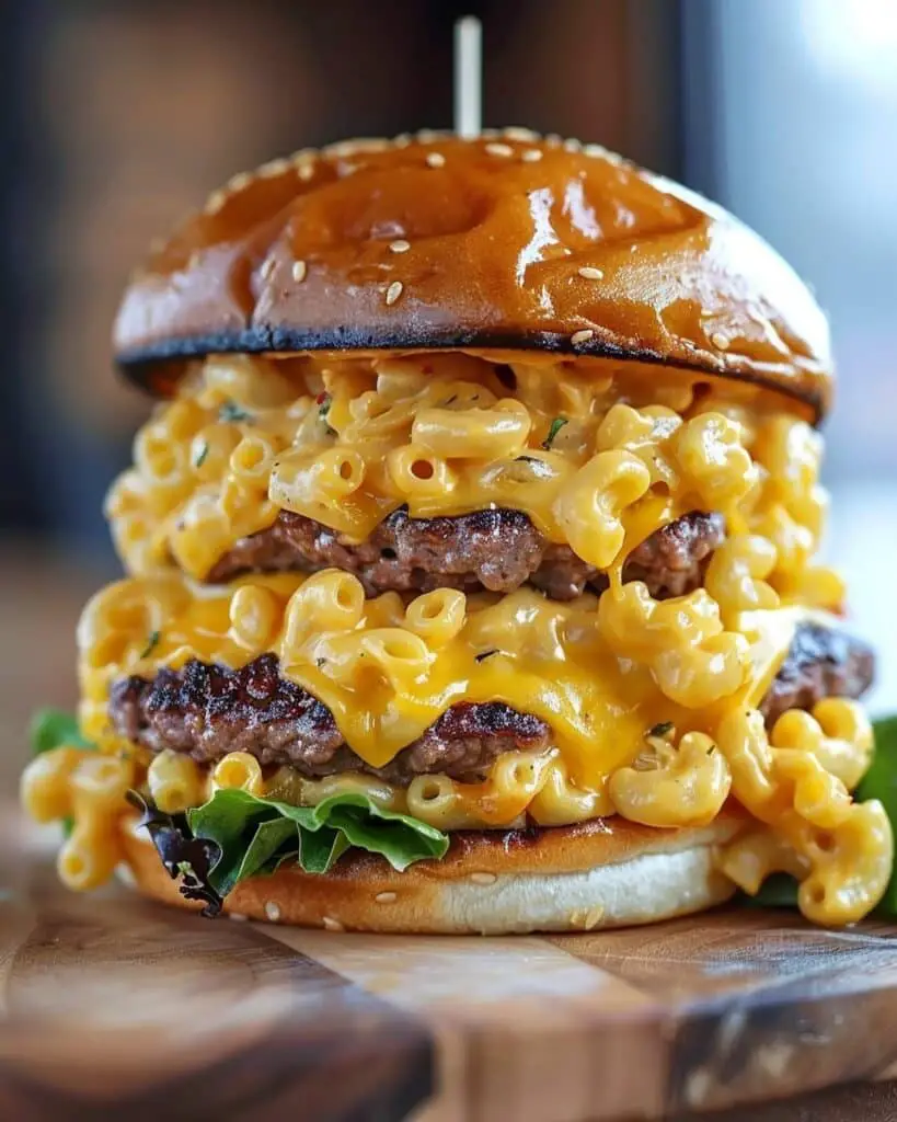 Mac & Cheese Burger Recipe: 5 Steps to Comfort Food Bliss