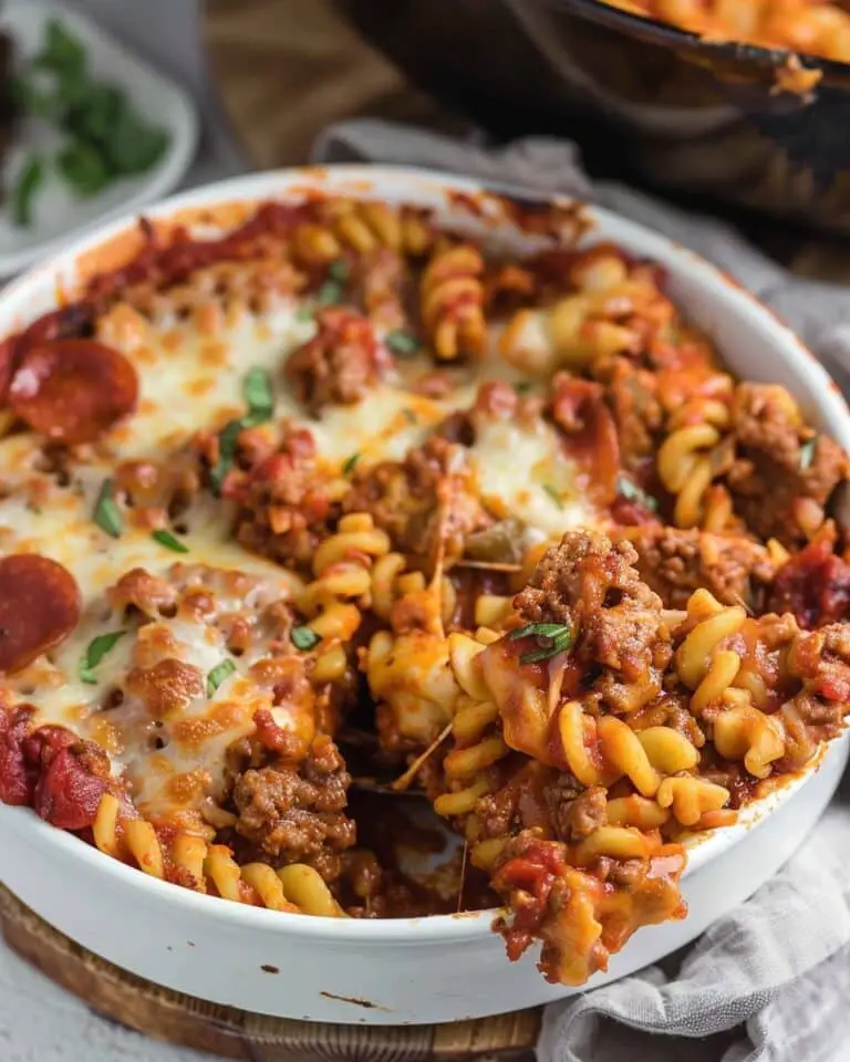 Meatzza Casserole