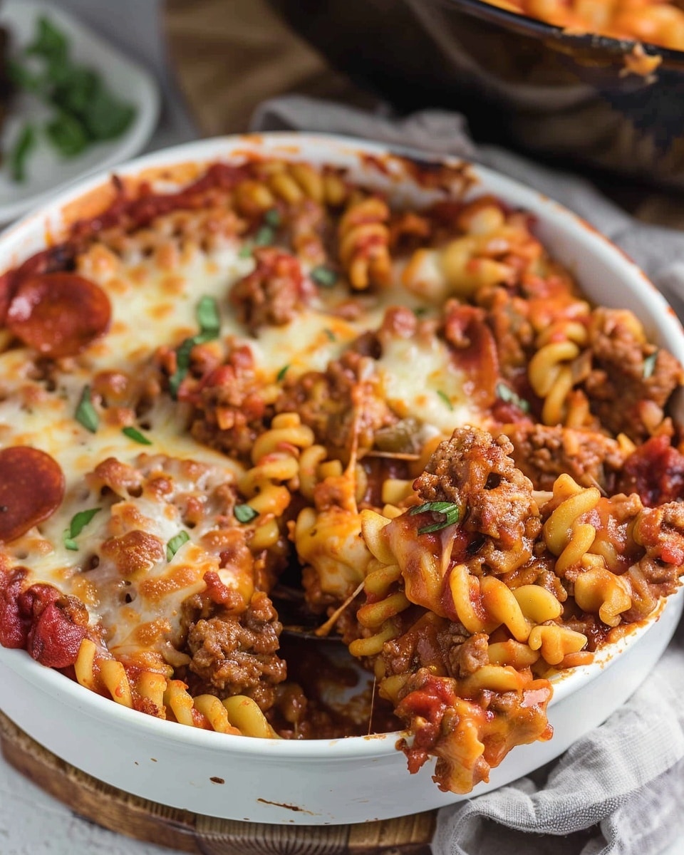 Meatzza Casserole
