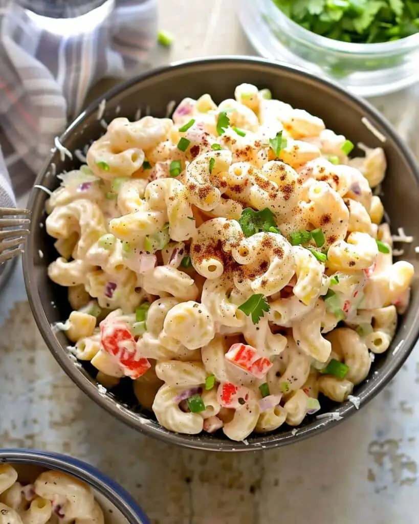 Oil-free Vegan Macaroni Salad