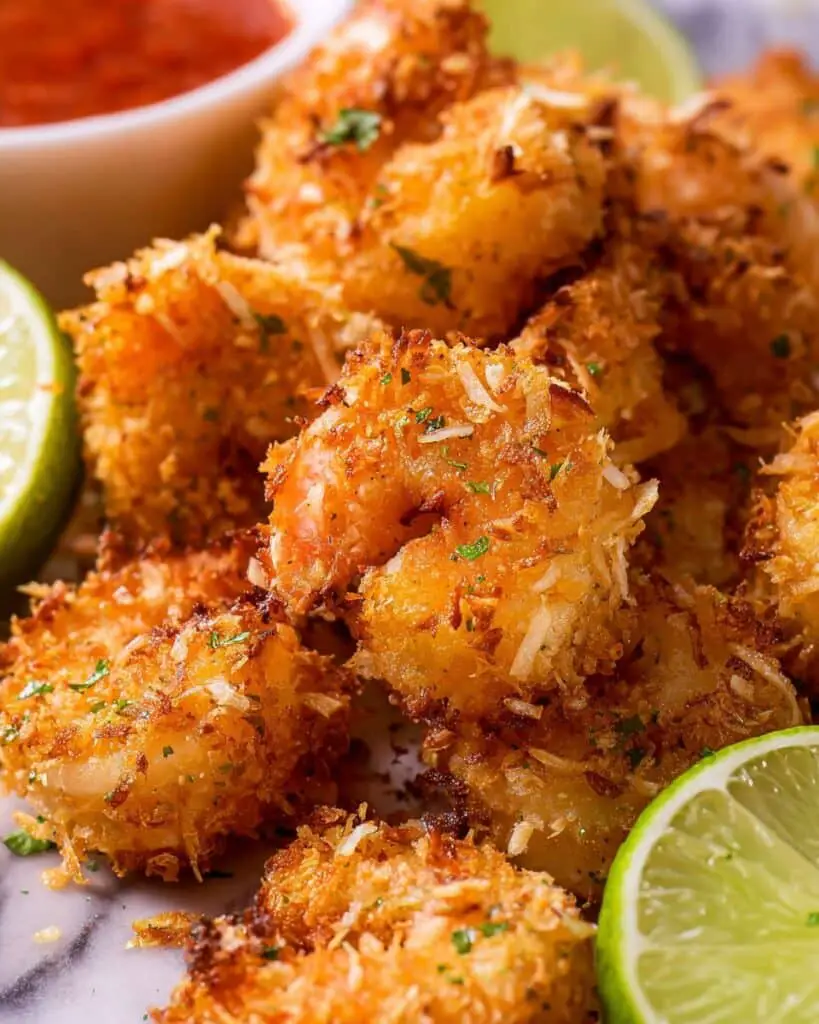 Panko Coconut Crusted Shrimp