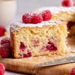 Raspberry Buttermilk Cake