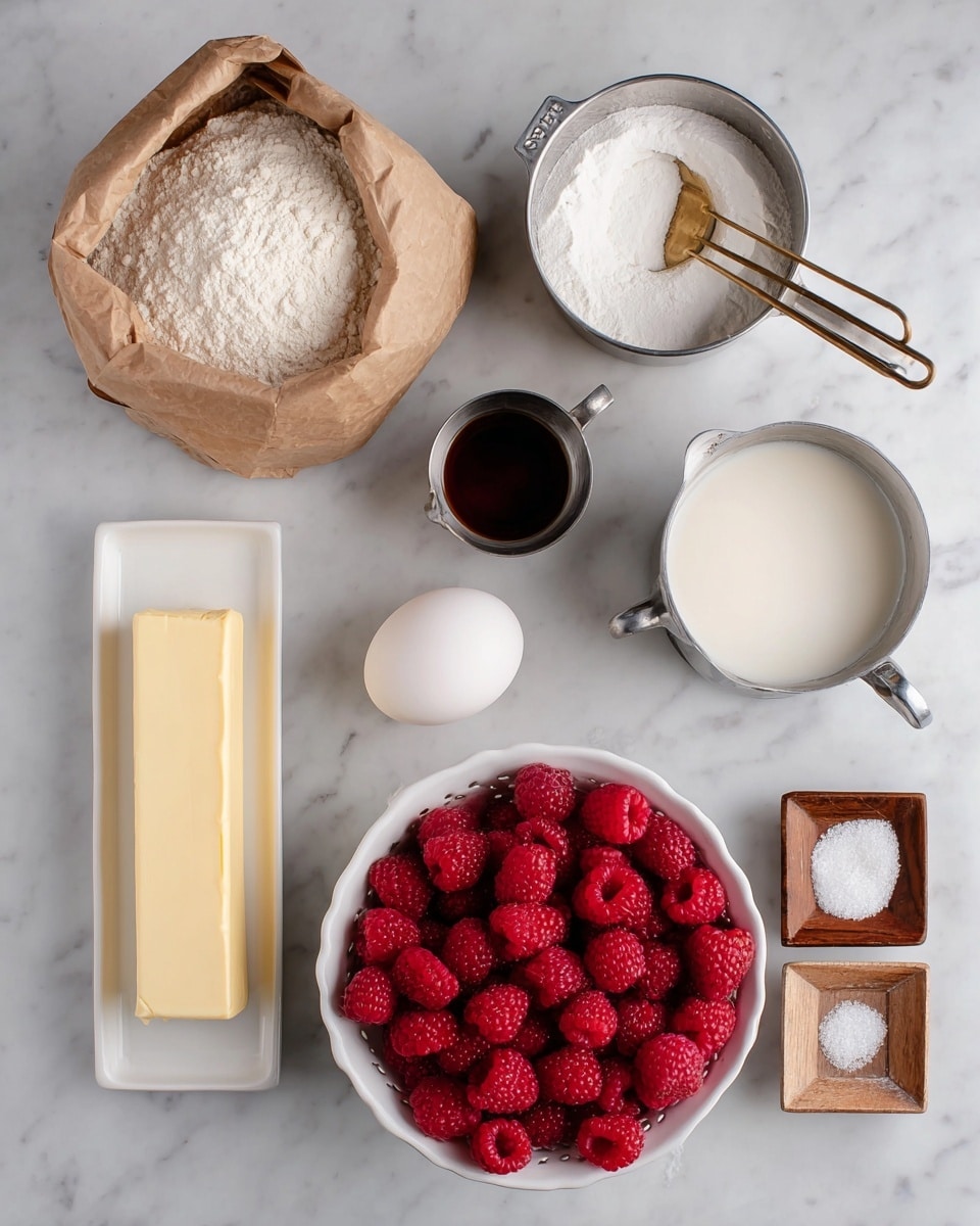 Raspberry Buttermilk Cake
