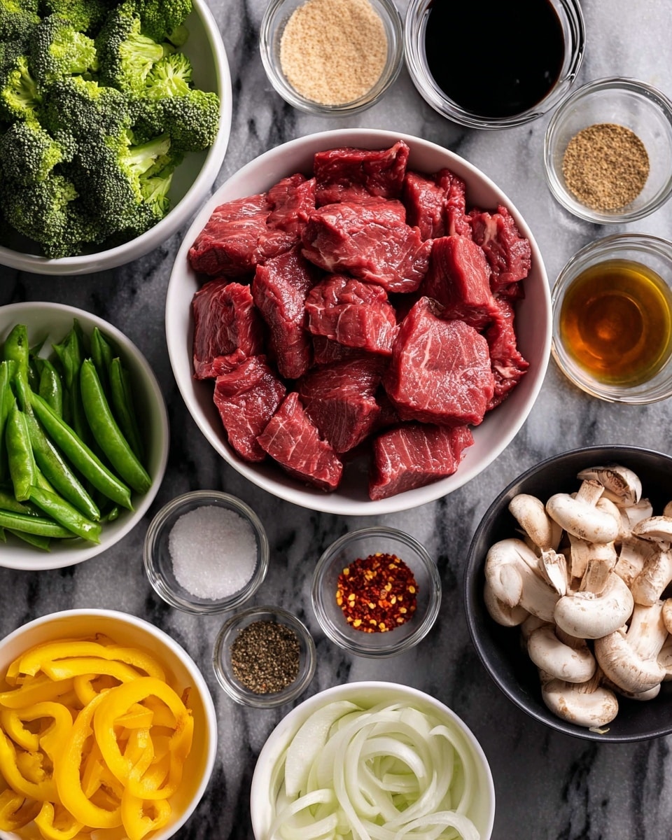 Slow Cooker Beef Tips and Vegetables