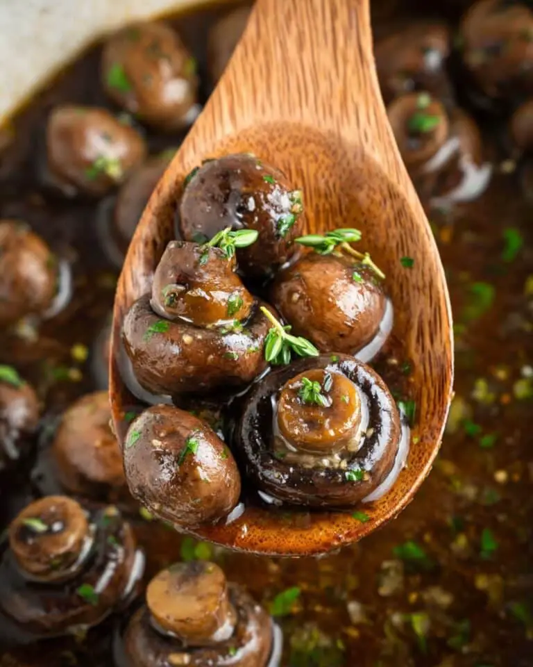 Slow Cooker Mushrooms