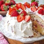 Strawberry Angel Cake