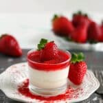 Strawberry Panna Cotta