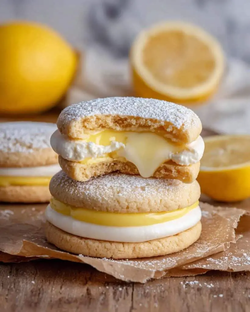Stuffed Lemon Cookies Recipe