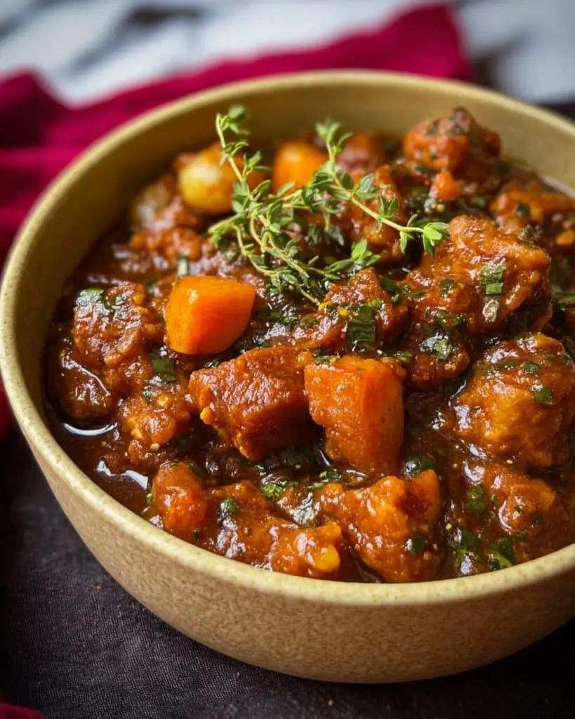 Boneless Brown Stew Chicken