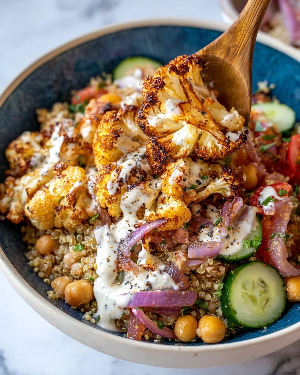 Cauliflower Shawarma Bowls