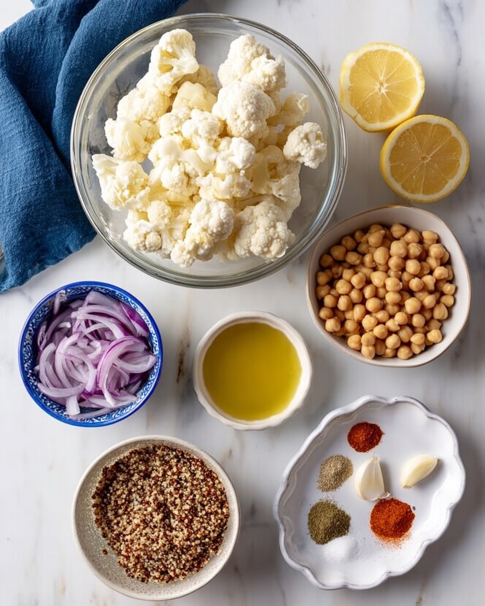 Cauliflower Shawarma Bowls
