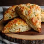Cheddar, Green Onion, and Yogurt Scones