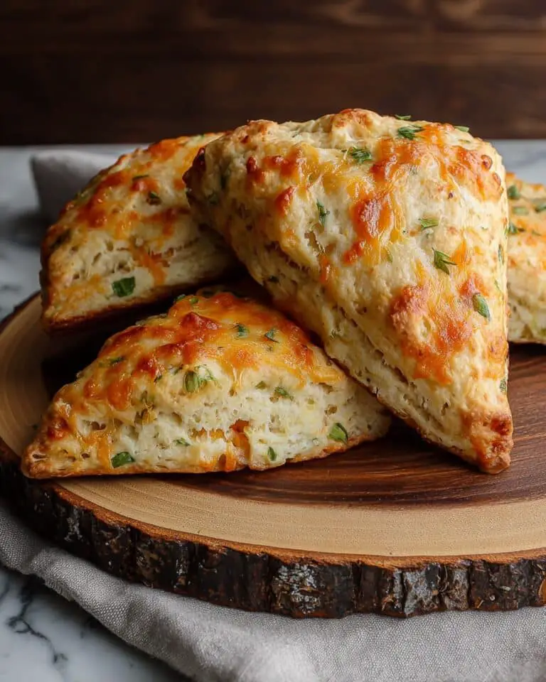 Cheddar, Green Onion, and Yogurt Scones
