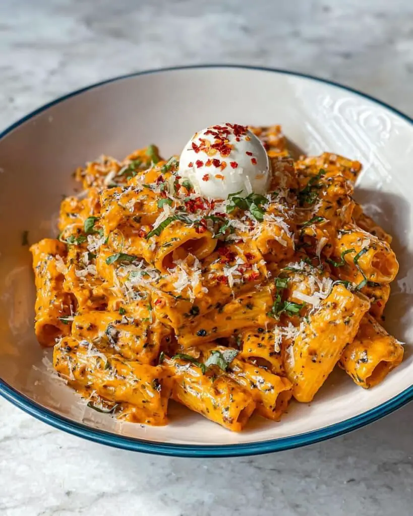 Creamy Tomato Garlic Pasta Recipe
