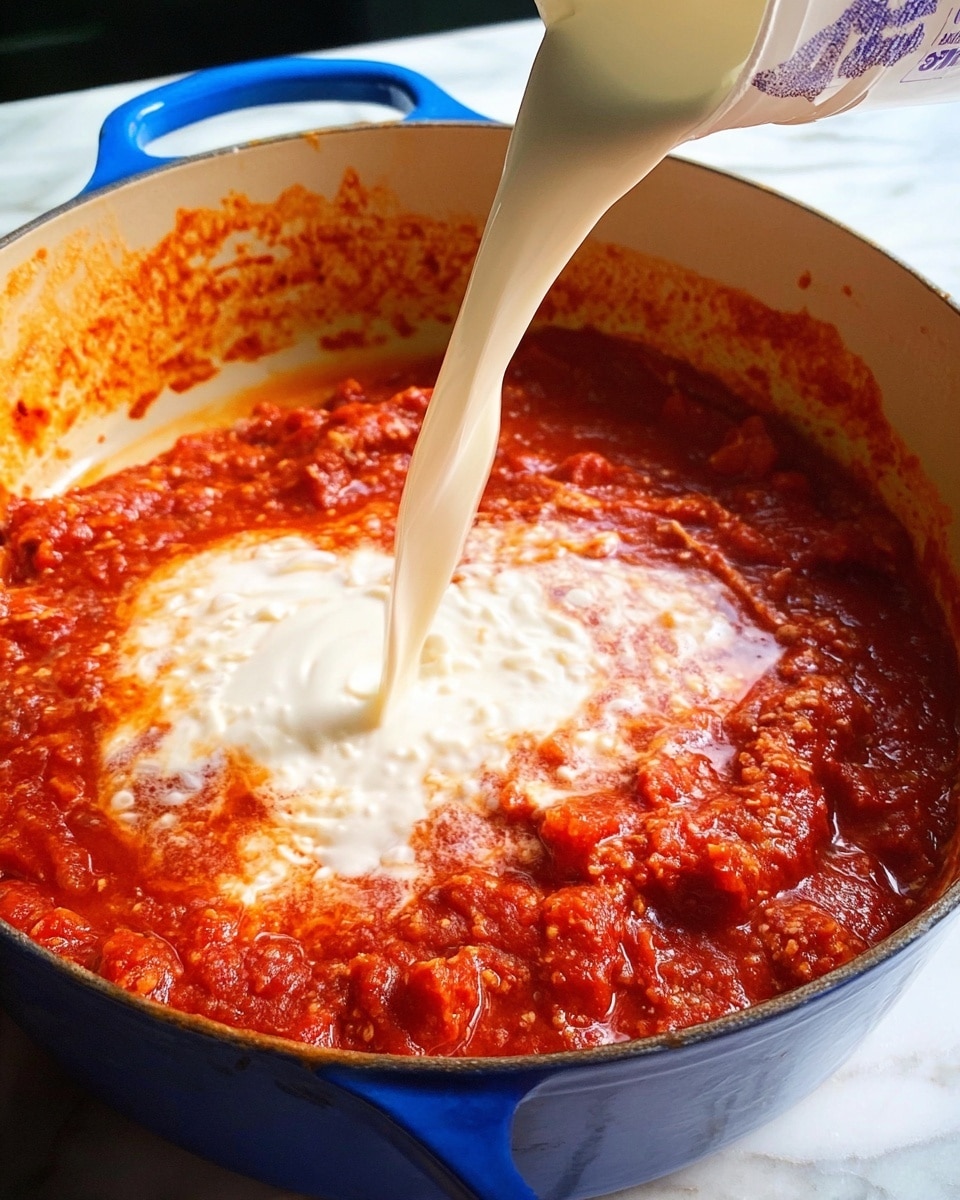 Creamy Tomato Garlic Pasta Recipe
