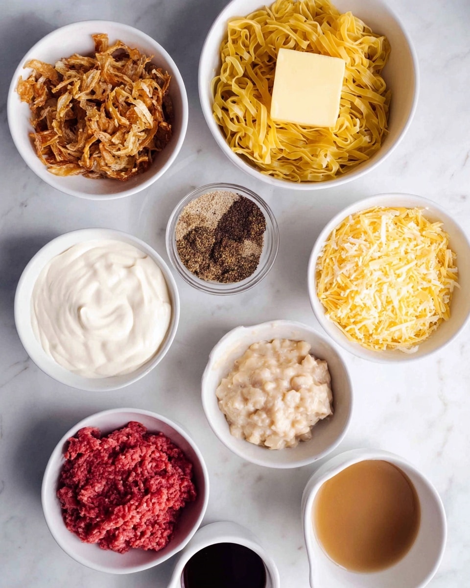 French Onion Beef Casserole