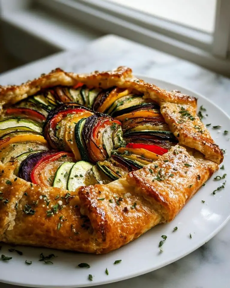 Mediterranean Vegetable Galette