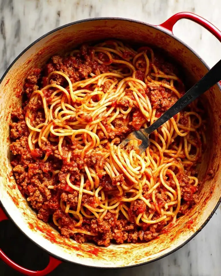 The Best Spicy Spaghetti Bolognese
