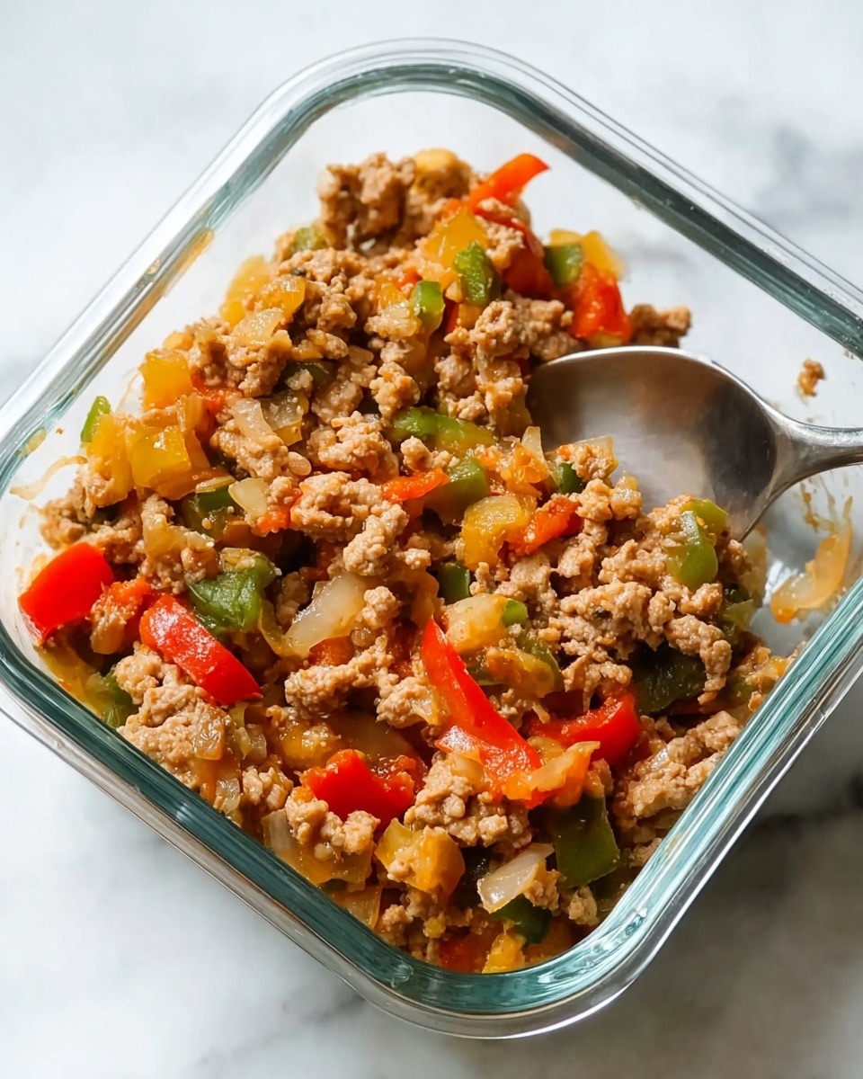 20-Minute Spicy Cauliflower Rice With Ground Turkey