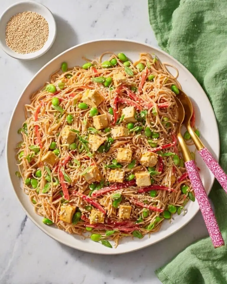 Cold Soba Noodle Salad