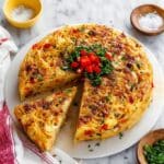 Leftover Spaghetti Pasta Frittata