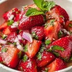 Strawberry Watermelon Salad with Honey Lime Vinaigrette: An Amazing Ultimate Recipe