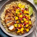 Chipotle Lime Grilled Chicken with Mango Salsa