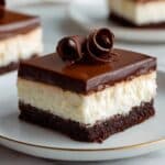 Chocolate Vanilla Cream Pie Bars Recipe