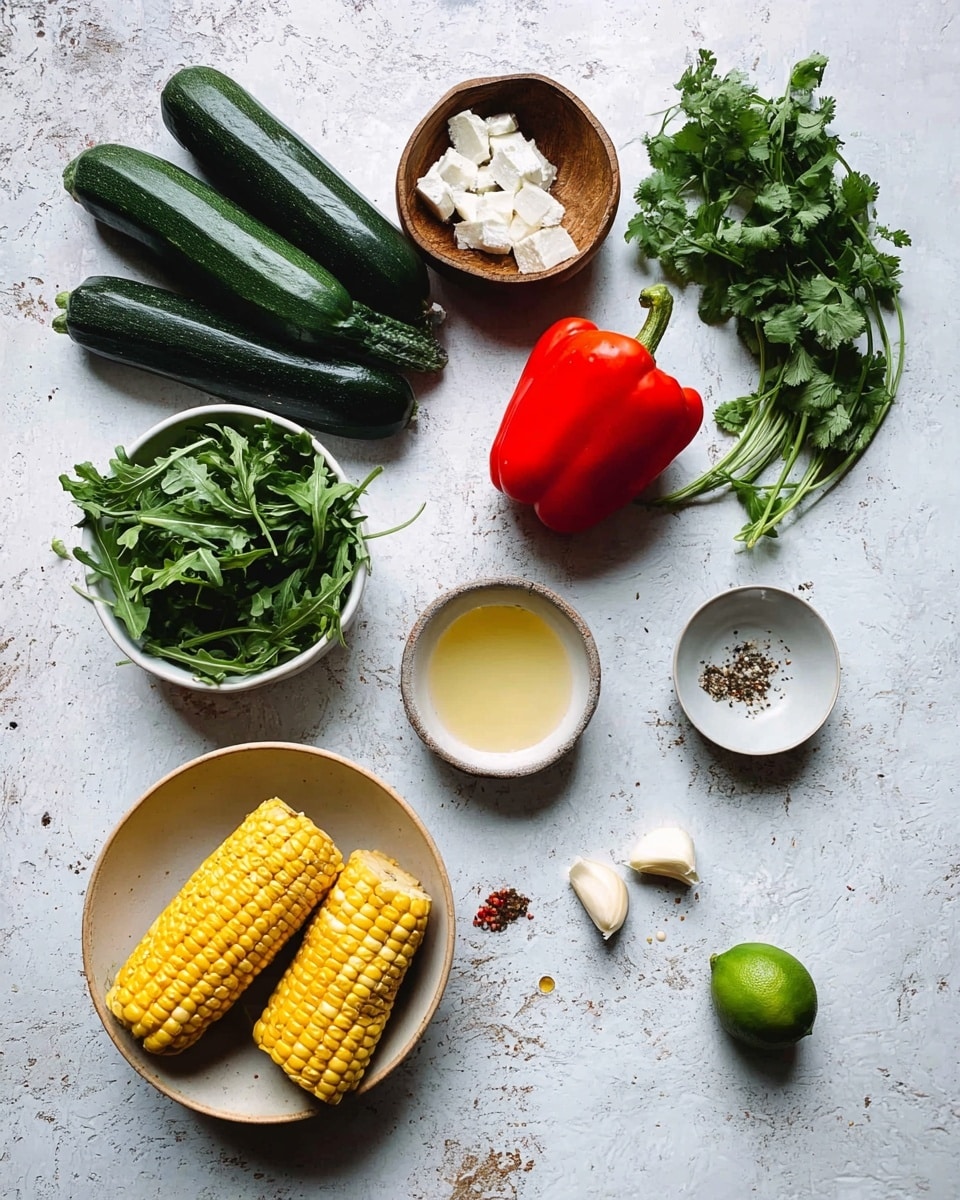 Grilled Zucchini Salad