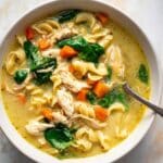 Lemon Chicken White Bean Soup