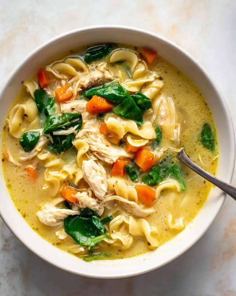 Lemon Chicken White Bean Soup