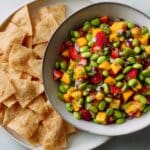 Mango Strawberry Avocado Edamame Salsa