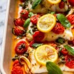 Mediterranean Baked Cod
