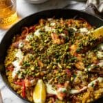 Mediterranean Chicken and Couscous with Pistachio Gremolata