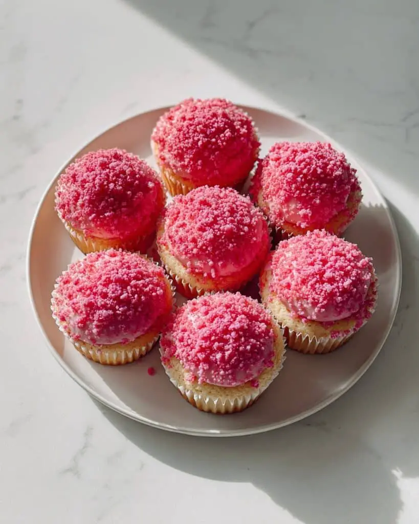 Strawberry Crunch Cheesecake Bites
