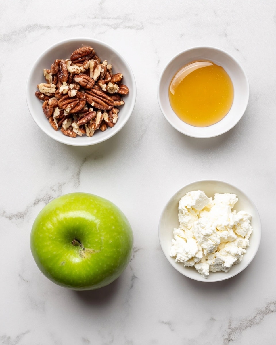 Apple and Honey Goat Cheese Appetizer