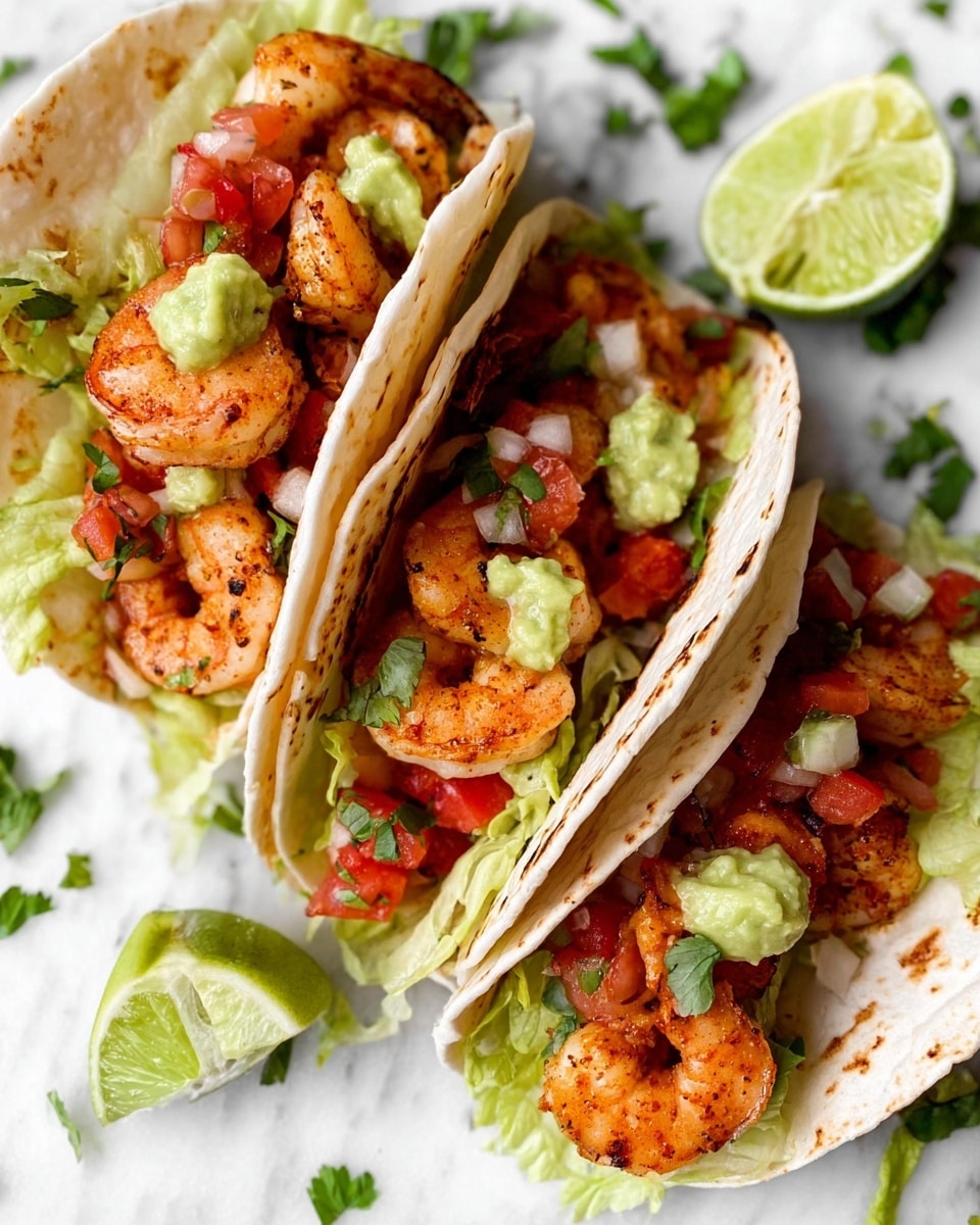 Best Blackened Shrimp Tacos with Pico De Gallo