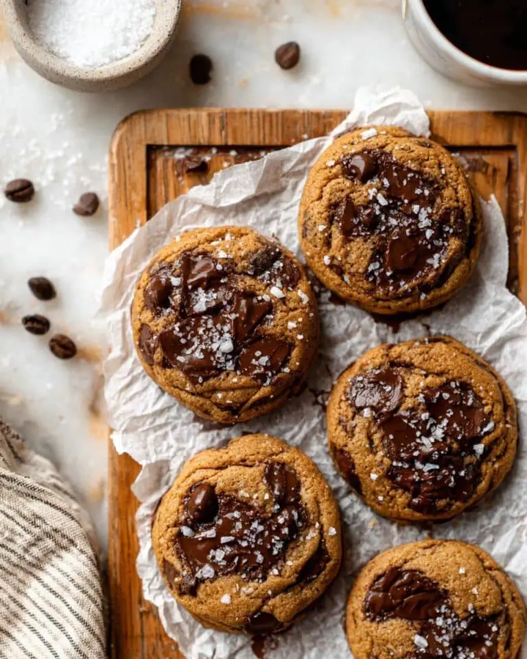 Espresso Chocolate Chip Cookies