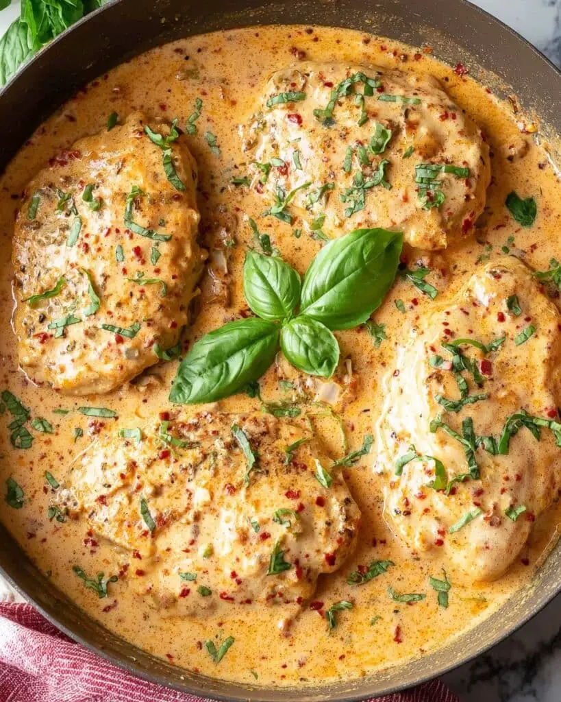 Healthy ‘Marry Me’ Chicken (with Cottage Cheese)
