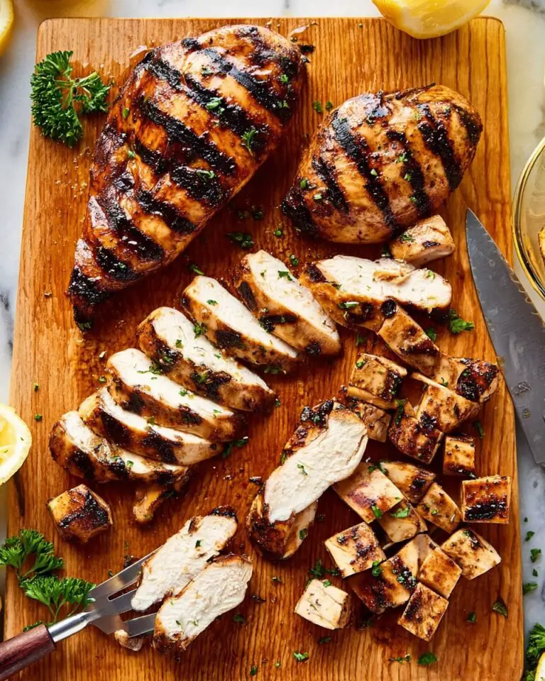 My Favorite Grilled Chicken Marinade