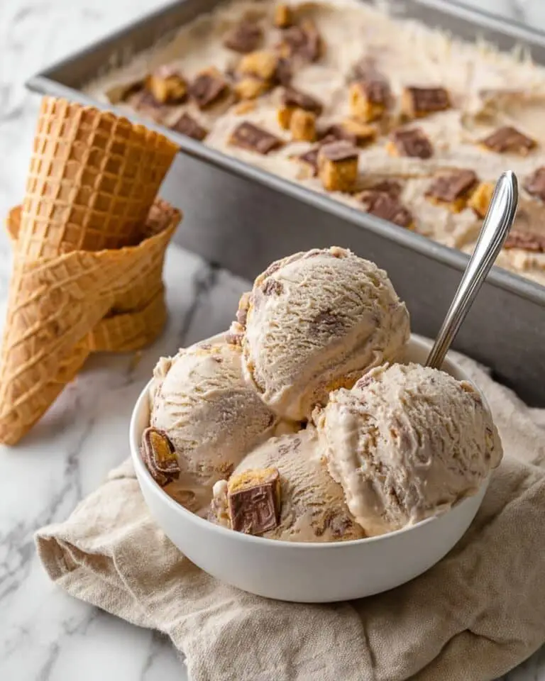 No Churn Chocolate Peanut Butter Ice Cream