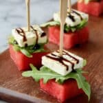 Watermelon Brie Bites