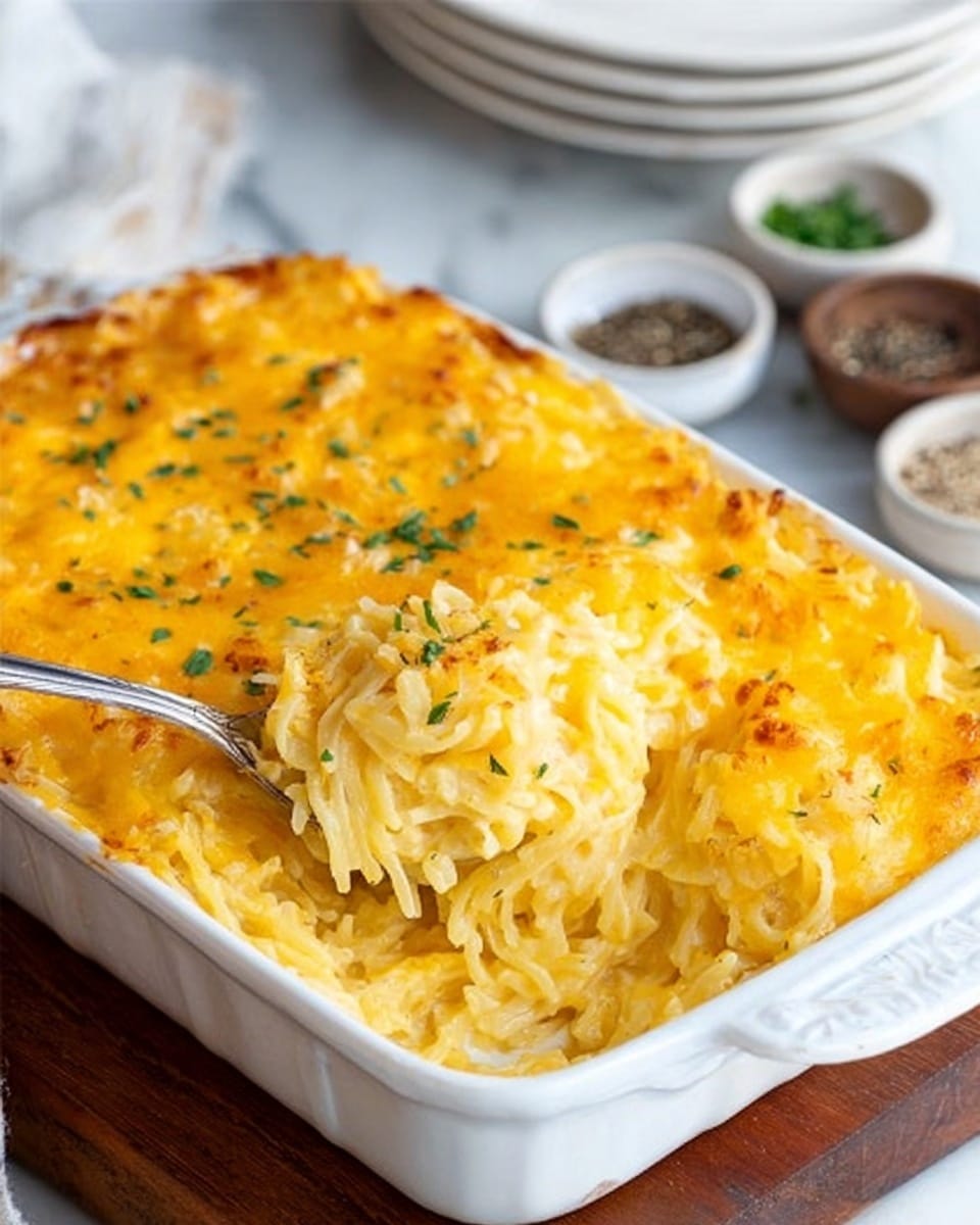 Copy Cat Cracker Barrel Hashbrown Casserole Recipe