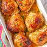 Honey Mustard Chicken Thighs