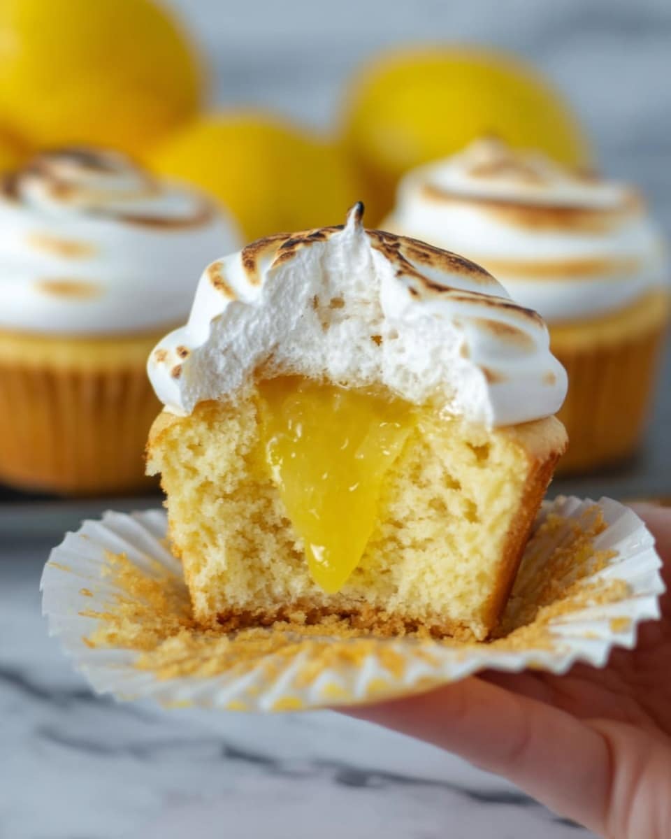 Lemon Meringue Cupcakes