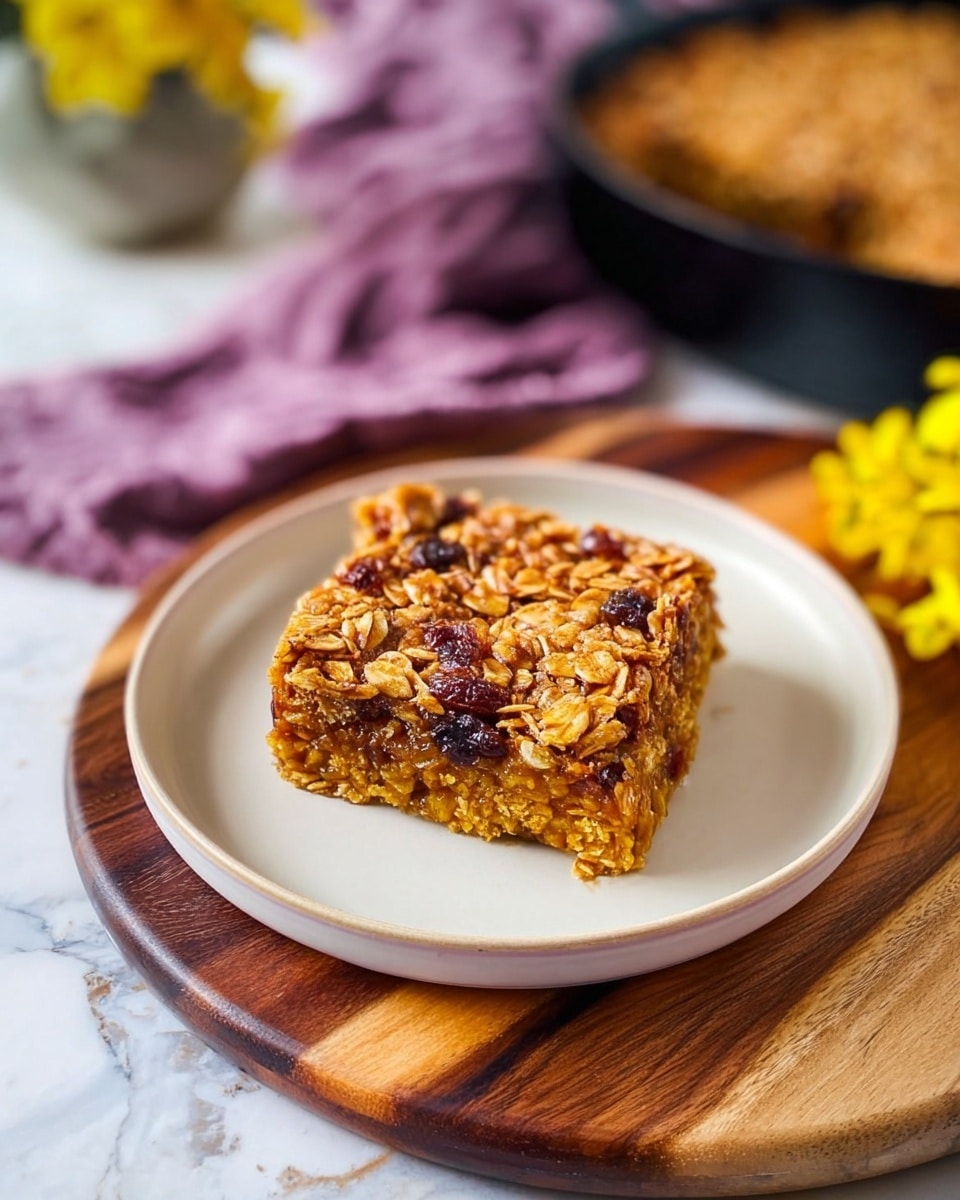 Pumpkin Baked Oatmeal