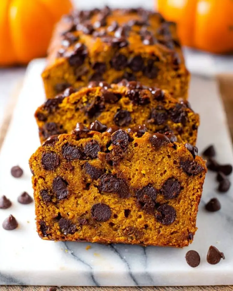Pumpkin Chocolate Chip Bread
